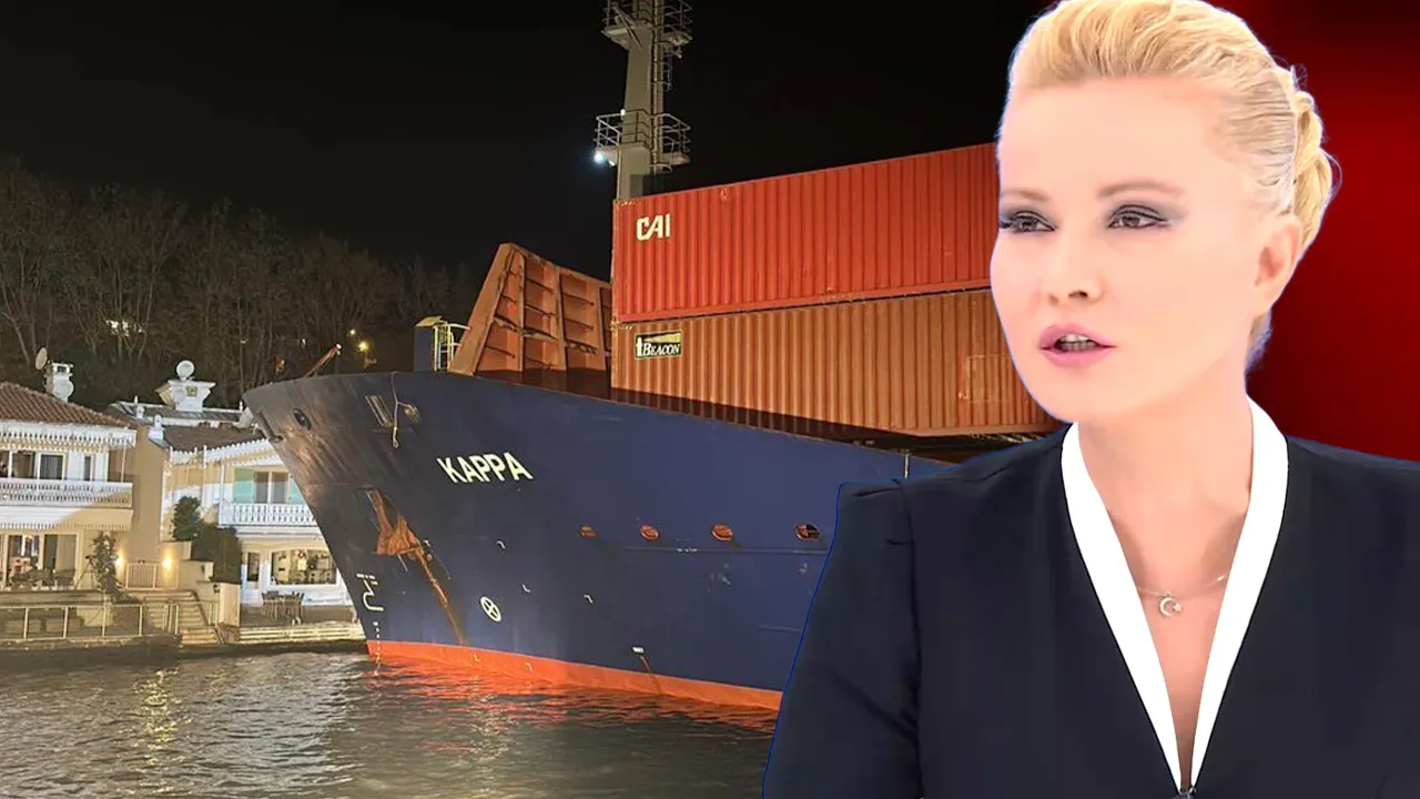 GEMİ YALIYA SÜRÜKLENİYORDU