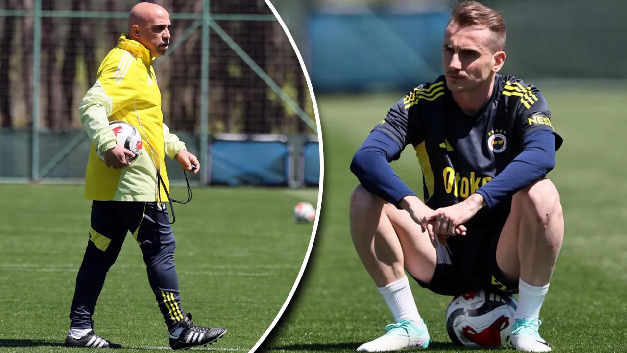 Fenerbahçe'de Başakşehir maçı hazırlıkları: Tedesco'suz ilk idman