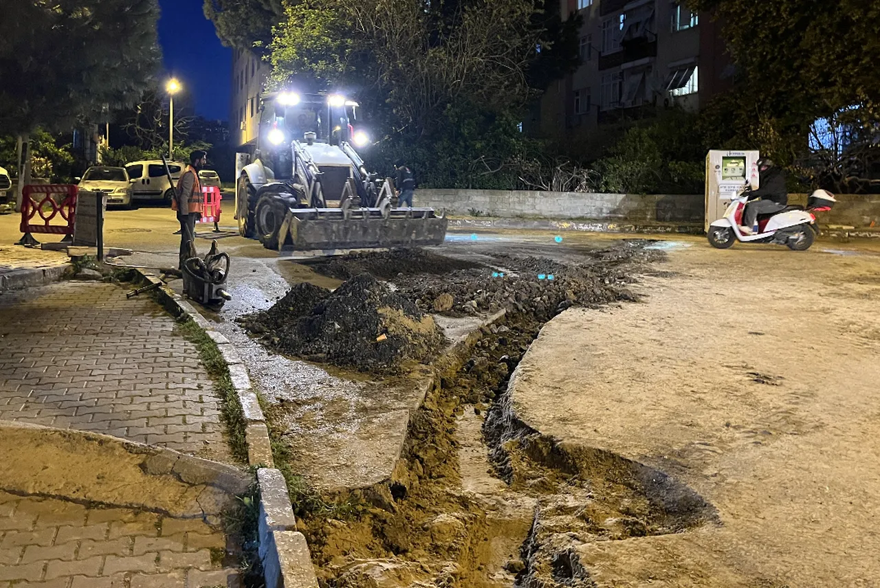 Kazı çalışması sırasında bulundu! Eyüpsultan'da panik anları