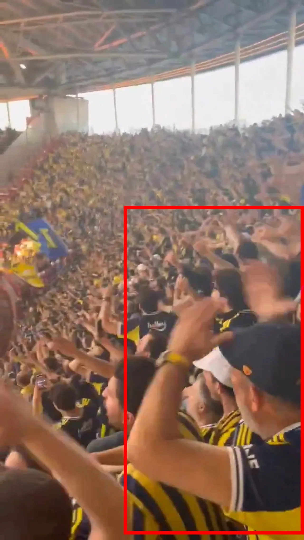 Şevket Çoruh’un derbideki videosu gündem oldu: Küfürlü tezahürat tepki çekti