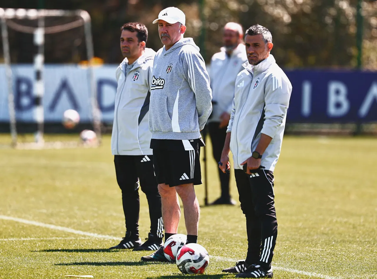 Beşiktaş antrenmanından