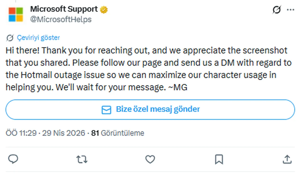 Binlerce kişi Outlook ve Hotmail’e giriş yapamıyor! Çöktü mü, doğrulama kodları neden kabul edilmiyor?