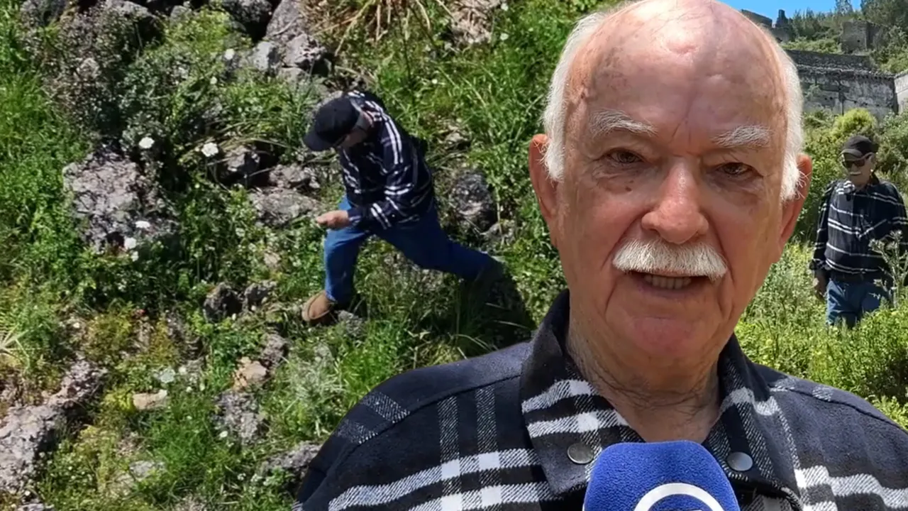 Dağlarda titizlikle iz sürerek buldu! “Torunlarıma sonsuza kadar miras bırakıyorum”