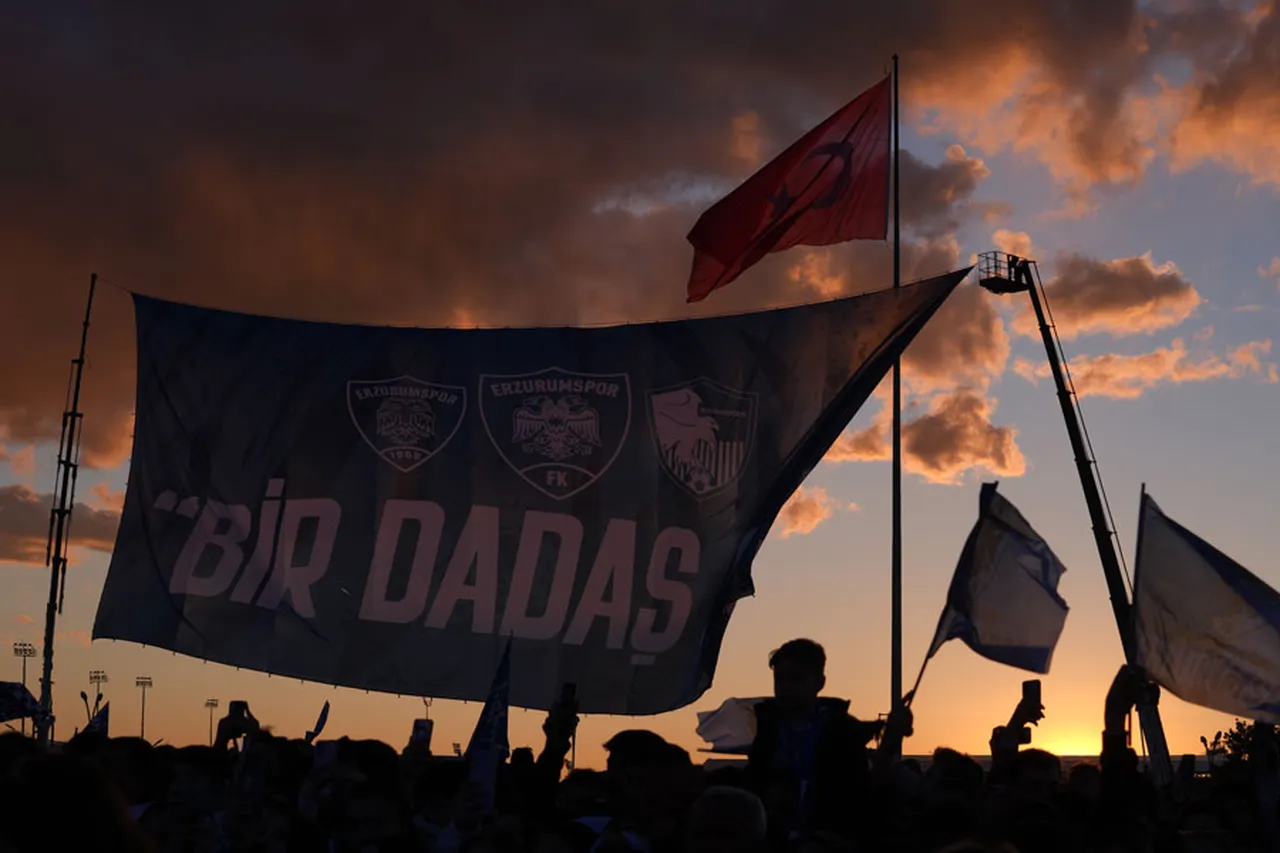 Şampiyonluk kutlamasından görüntüler