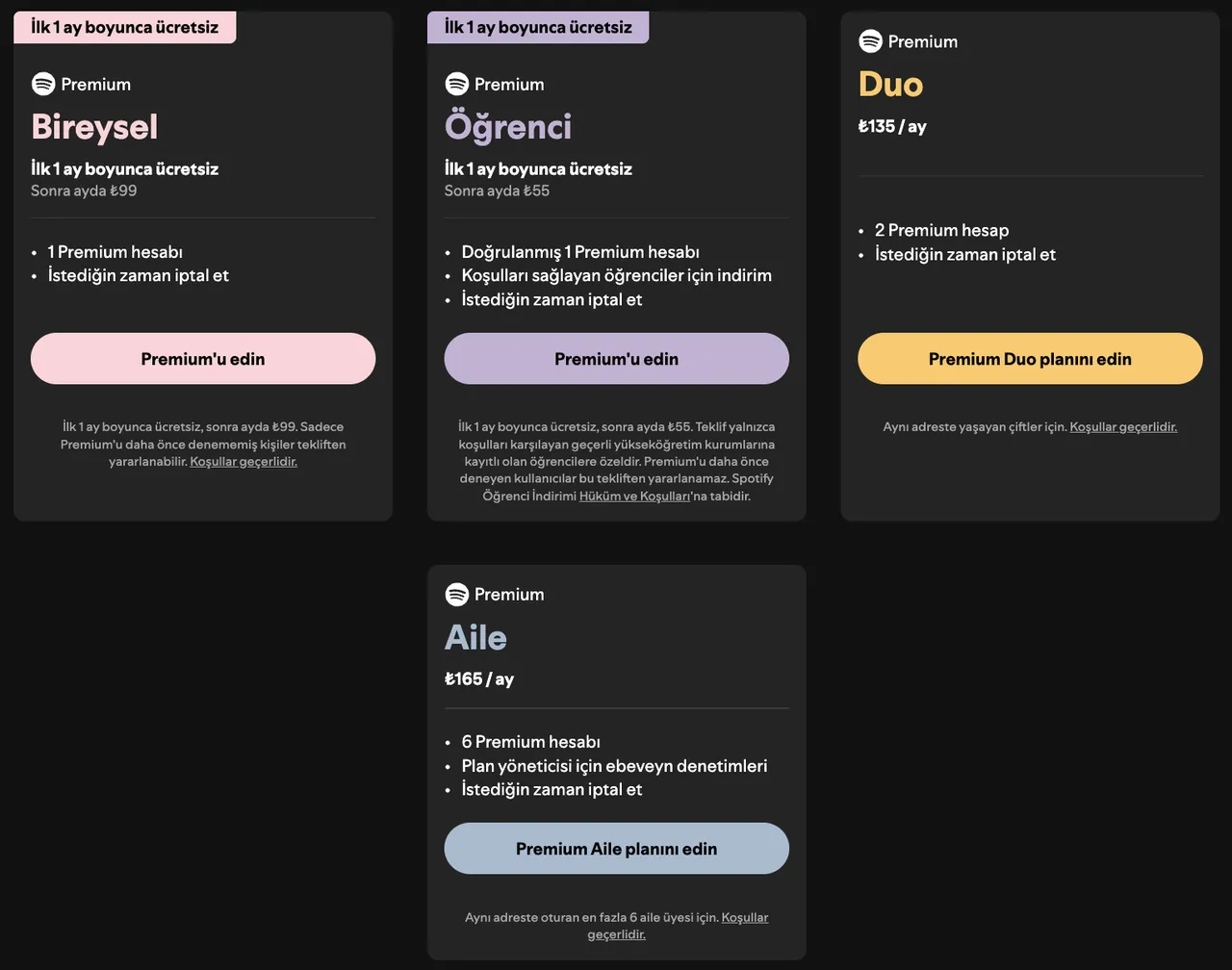 Para birimi iddiaları gündem oldu! Spotify dolara mı geçecek, Spotify Premium kaç TL olacak?