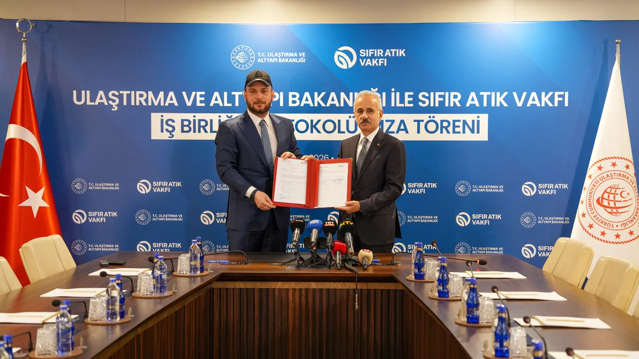 Sıfır atık temelli ulaştırma ve altyapı dönüşümü için imzalar atıldı