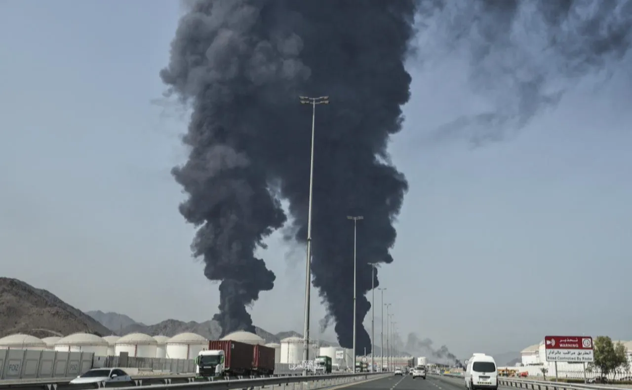 BAE'nin en önemli tesisine füze isabet etti! Gaz akışı tamamen kesildi!