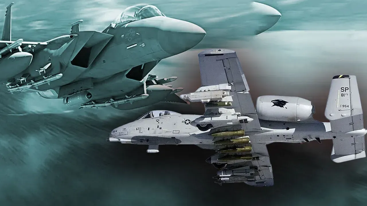 F-15'İN ARDINDAN A-10!