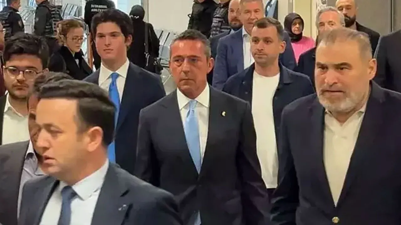 Ali Koç, Mert Hakan'a destek için Çağlayan’da