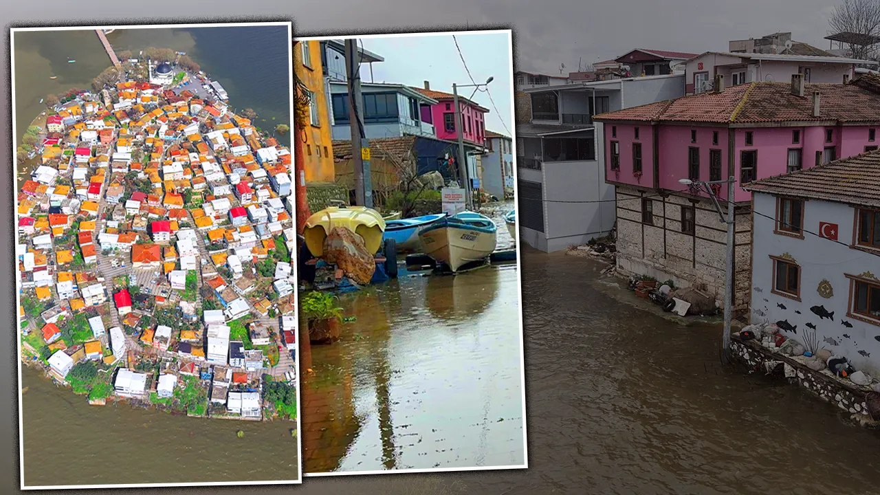 ‘Küçük Venedik’ suya gömüldü!  Gölyazı’da 2 gün süren sağanak sonrası derinlik 10 metreyi aştı