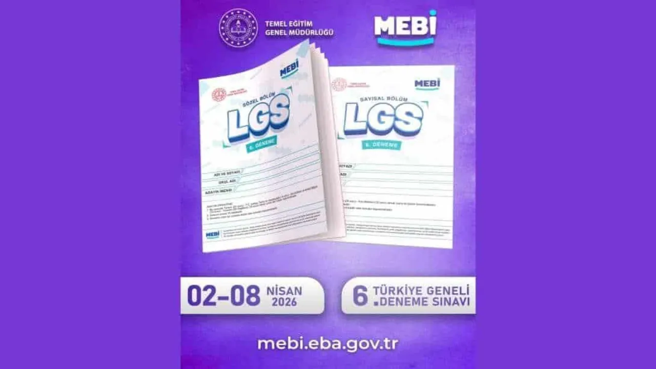 MEB Türkiye Geneli 6. LGS deneme sınavı yayında! LGS deneme sınavına katılım nasıl sağlanır?