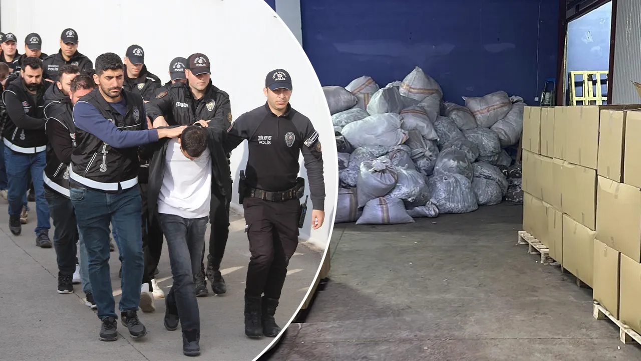 Tarihi operasyon! Geri dönüşüm tesisi verilen fabrikadan 170 milyon liralık kaçak mal çıktı