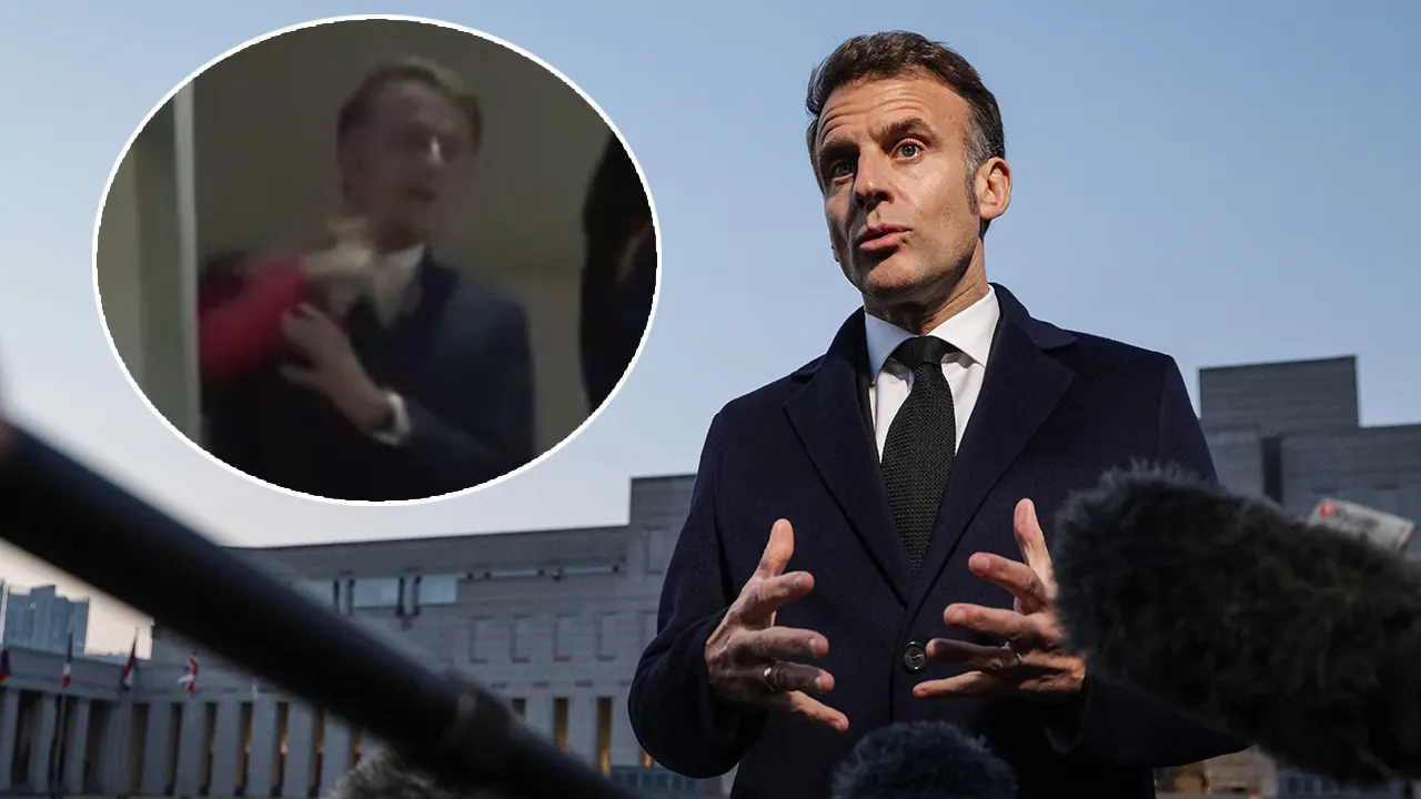 Trump karısı üzerinden yüklenmişti! Macron'dan cevap geldi