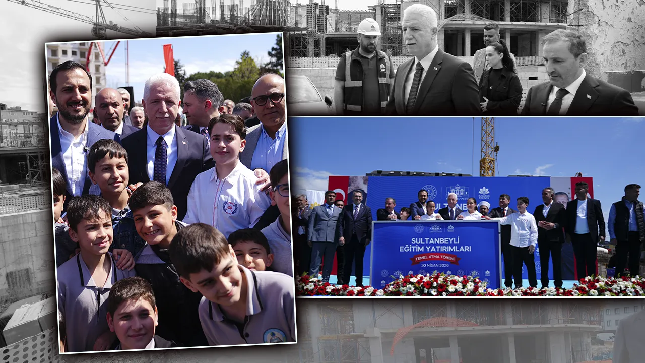 Cumhurbaşkanı talimat vermişti! Sultanbeyli’de 3 okulun temeli atıldı, Vali Gül açıkladı: 100 anaokulu yapacağız