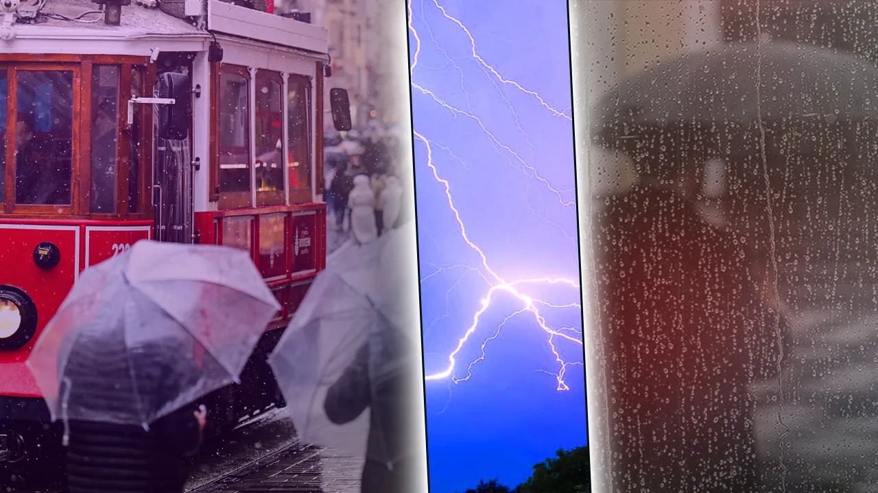 Etkisi 5 gün sürecek! Meteoroloji ve AKOM’dan uyarı üstüne uyarı, İstanbul için saat verildi, bahar havası kısa sürdü, sağanak yolda 