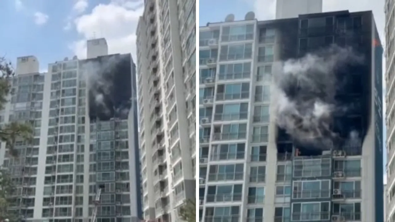 Güney Kore'de feci yangın! Aynı aileden iki kişi hayatını kaybetti, yaralılar var