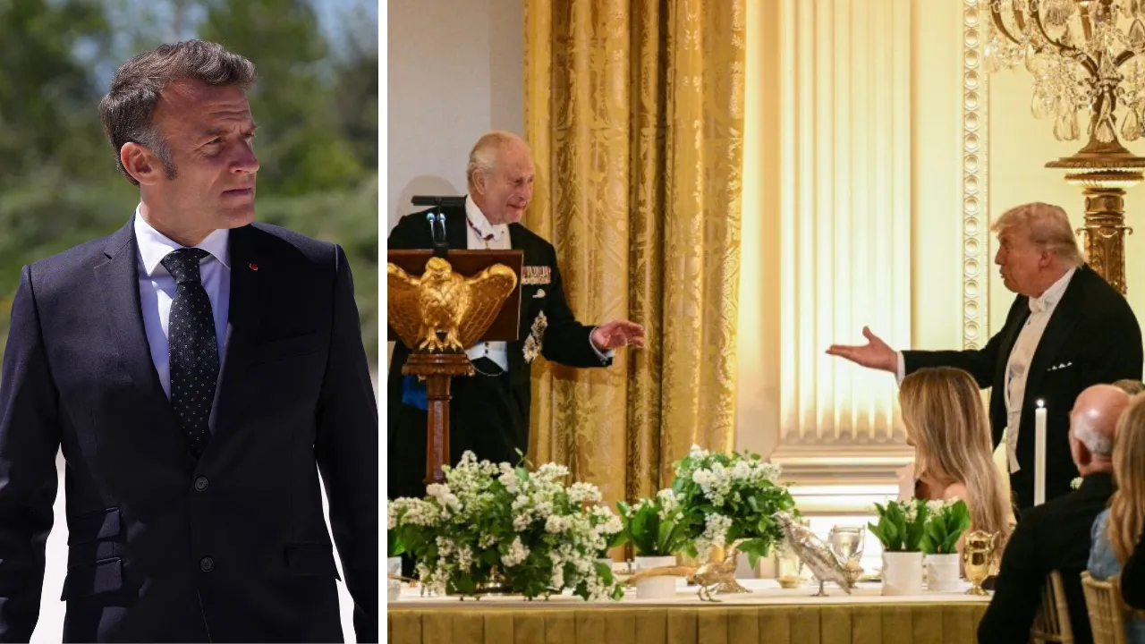 Kral Charles'ın 'Fransızca konuşurdunuz' göndermesine Macron'dan çarpıcı yorum: Şık olurdu