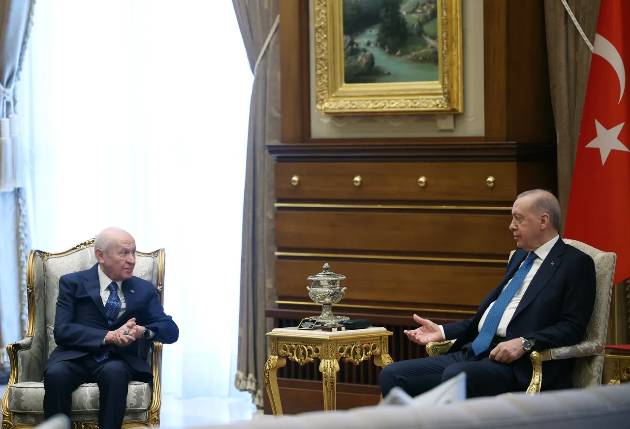 Külliye'de kritik zirve! Cumhurbaşkanı Erdoğan, Bahçeli'yi kabul etti