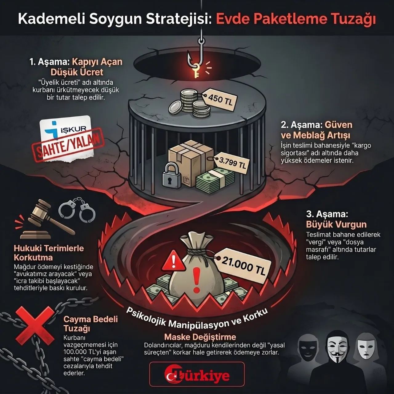 Kademeli Soygun Stratejisi: Evde Paketleme Tuzağı