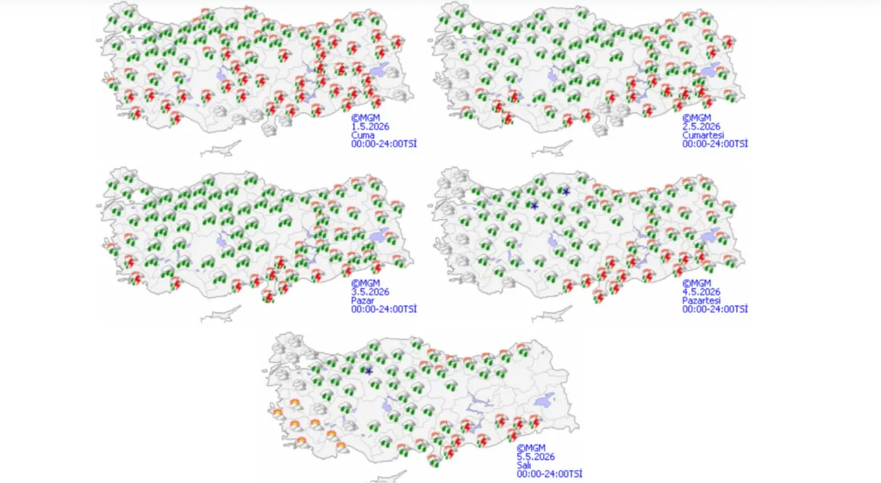 Yaz geliyor derken kış dönüyor... Sıcaklık 10 derece birden düşecek, kar kapıda