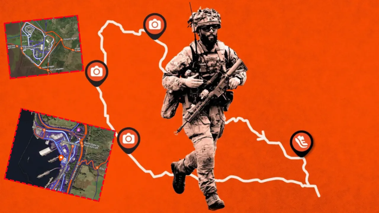 519'dan fazla İngiliz üssü fitness uygulaması yüzünden ifşa oldu!