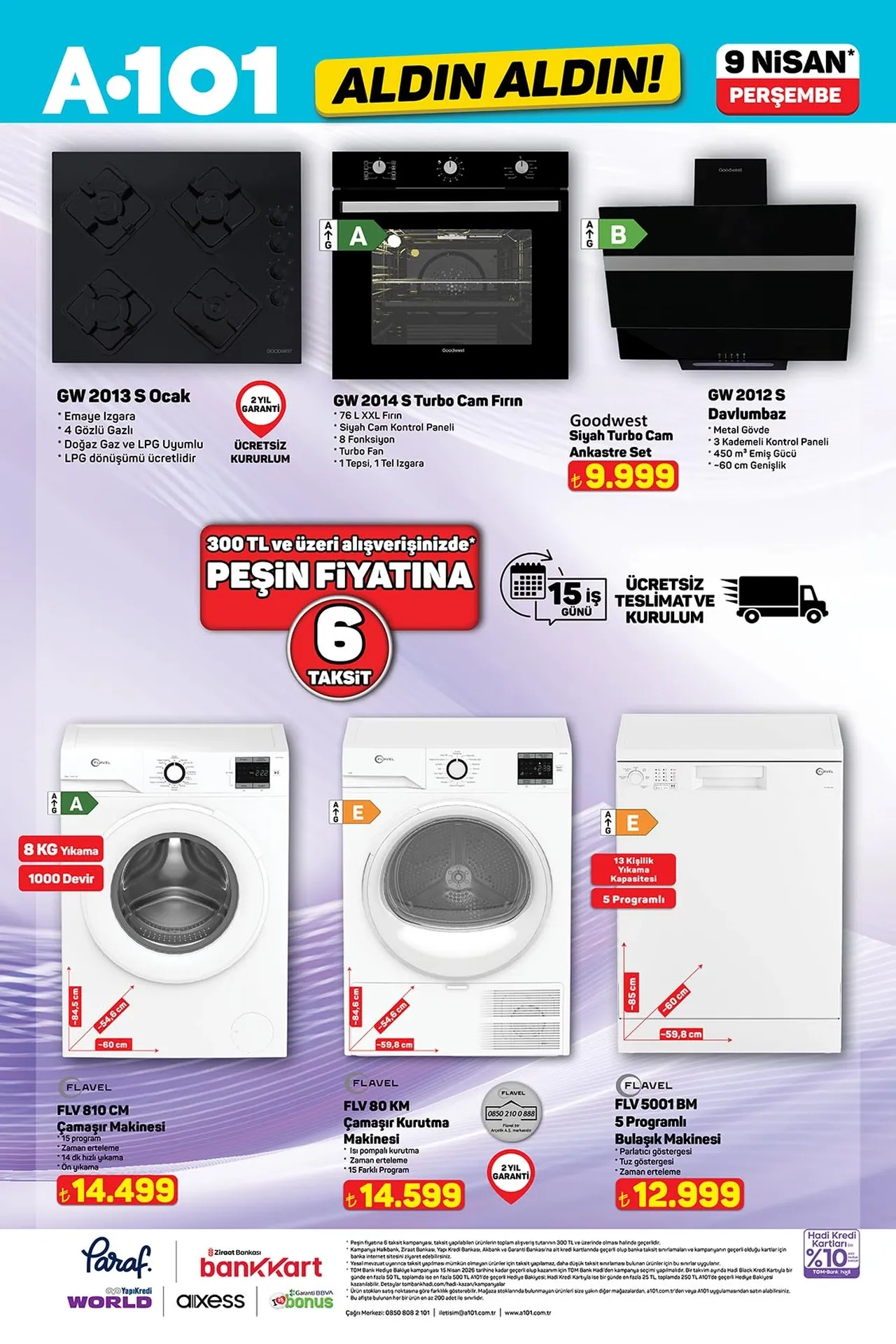 A101de bu hafta neler var? 9 Nisan A101 aktüel ürünler kataloğu