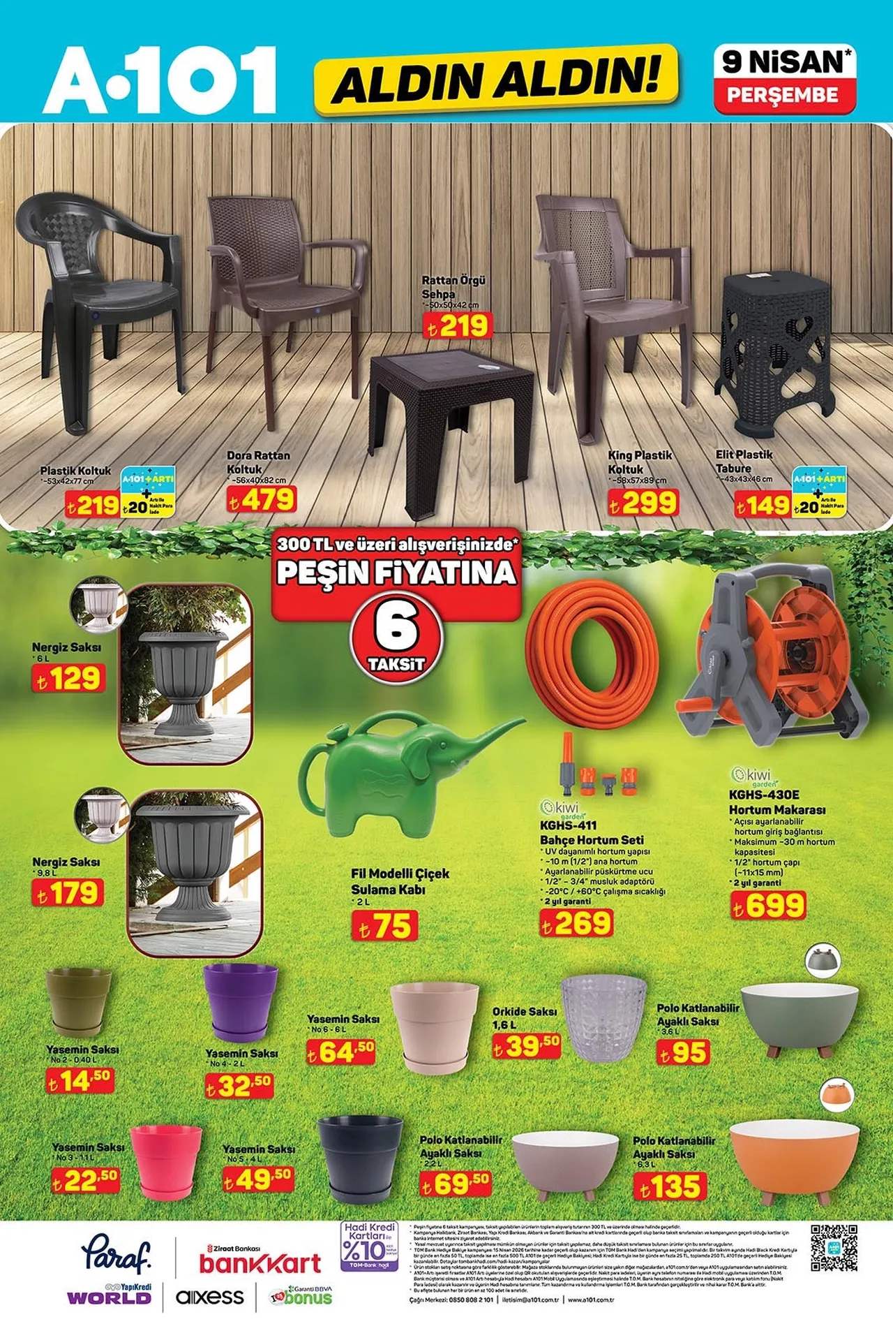 A101de bu hafta neler var? 9 Nisan A101 aktüel ürünler kataloğu