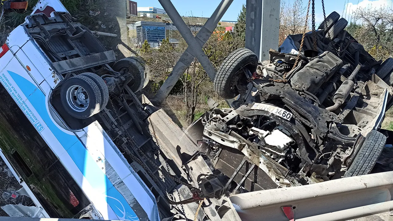 Ankara'da otobüs kazası!  ölü, çok sayıda yaralı var