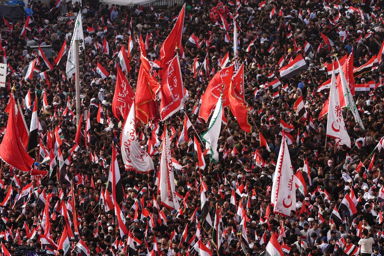 Bağdat sokakları doldu! Binlerce kişi ABD ve İsrail'i protesto etti