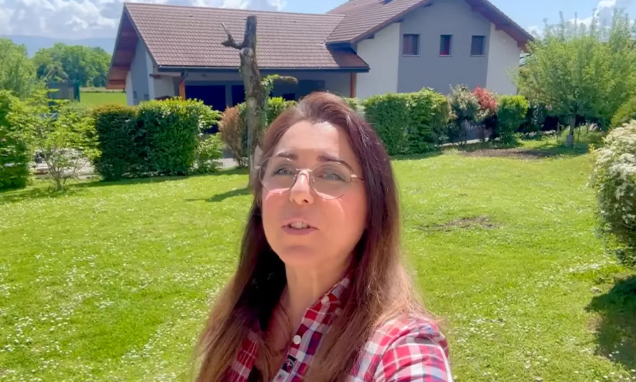 Cenevre’de doğayla iç içe… Seher Dilovan yeni hayatında huzuru buldu