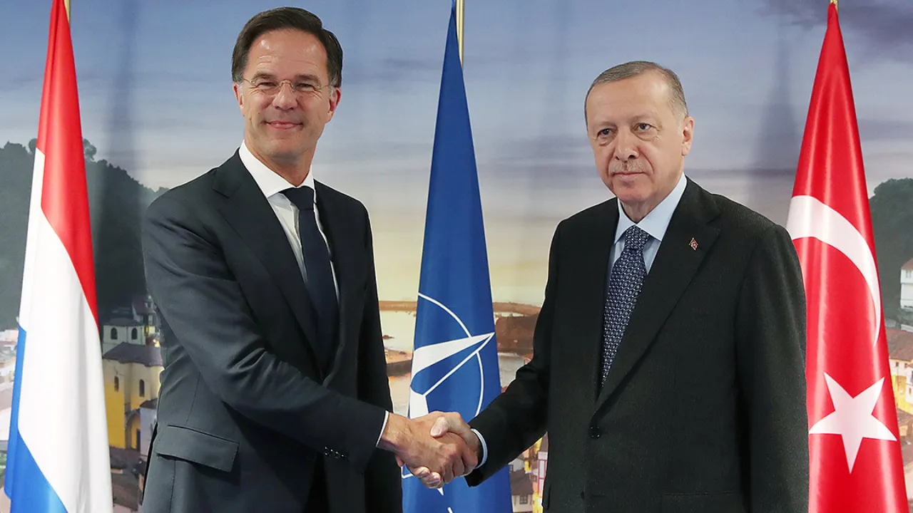 Cumhurbaşkanı Erdoğan NATO Genel Sekreteri Rutte ile görüştü