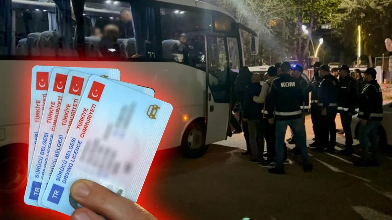 Ehliyet almak için yapılan akılalmaz plan ifşa oldu! 14 kişi tutuklandı