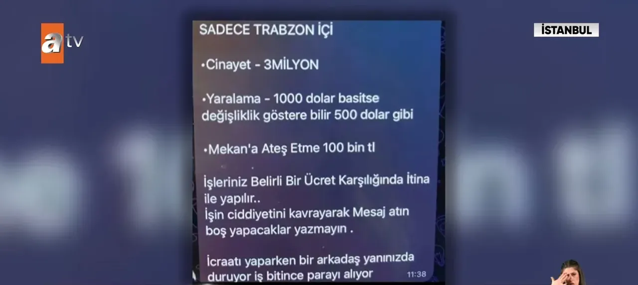 İlan ile tetikçi skandalında dehşete düşüren diyaloglar: Referansımız suçlarımız