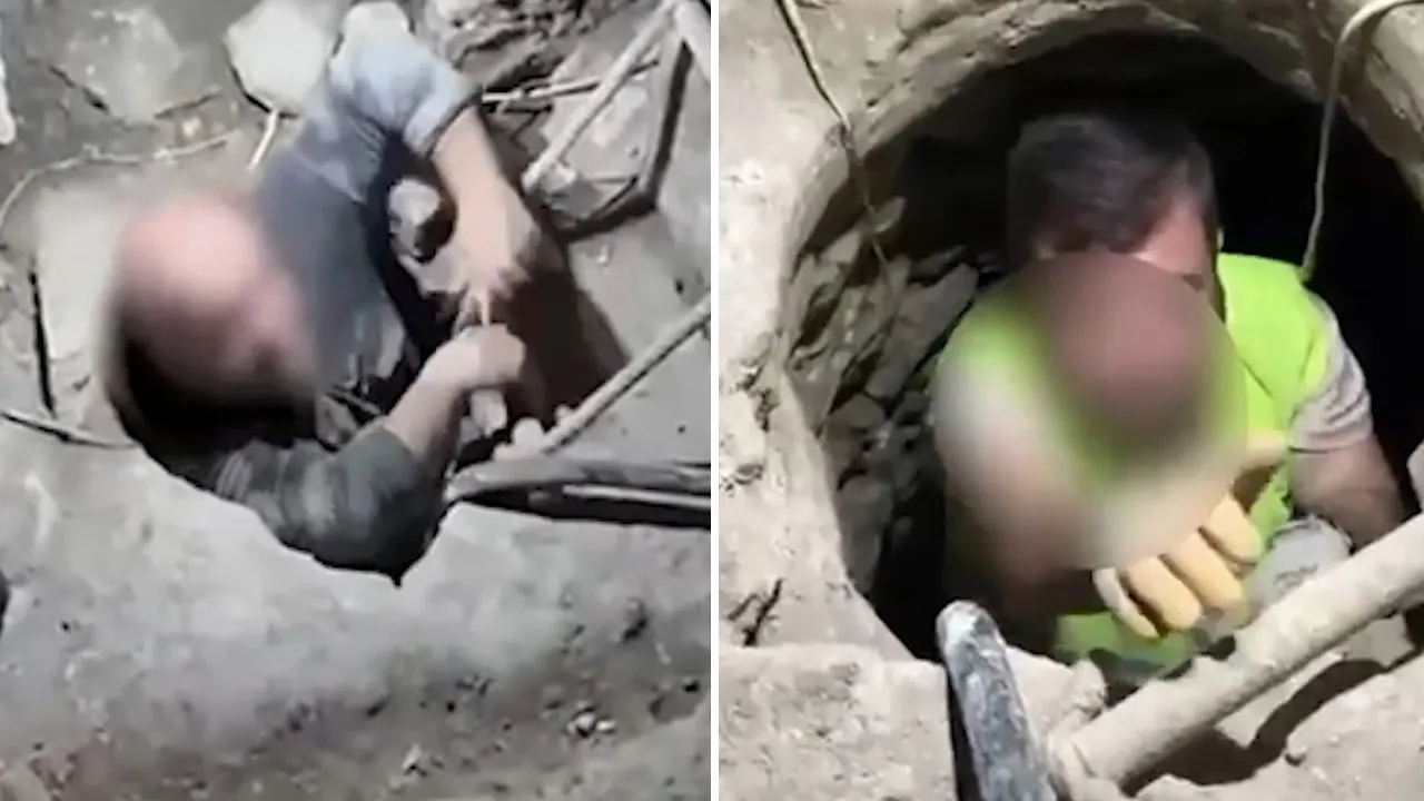 İstanbul'un göbeğinde define ararken suçüstü yakalandılar