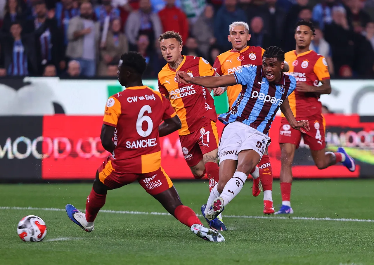 Trabzonspor-Galatasaray maçı kaç kaç? TS-GS derbisinde goller ve son durum
