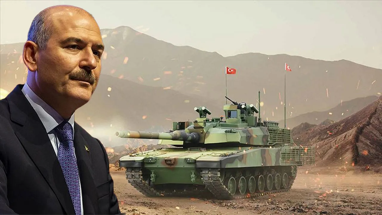 Altay Tankı'nda Süleyman Soylu detayı! Sahadan doğrudan talimat verdi