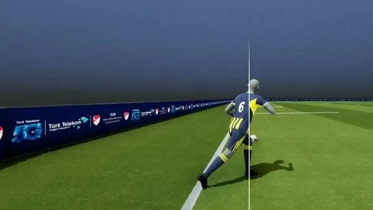 İptal edilen golde ofsayt çizgisi