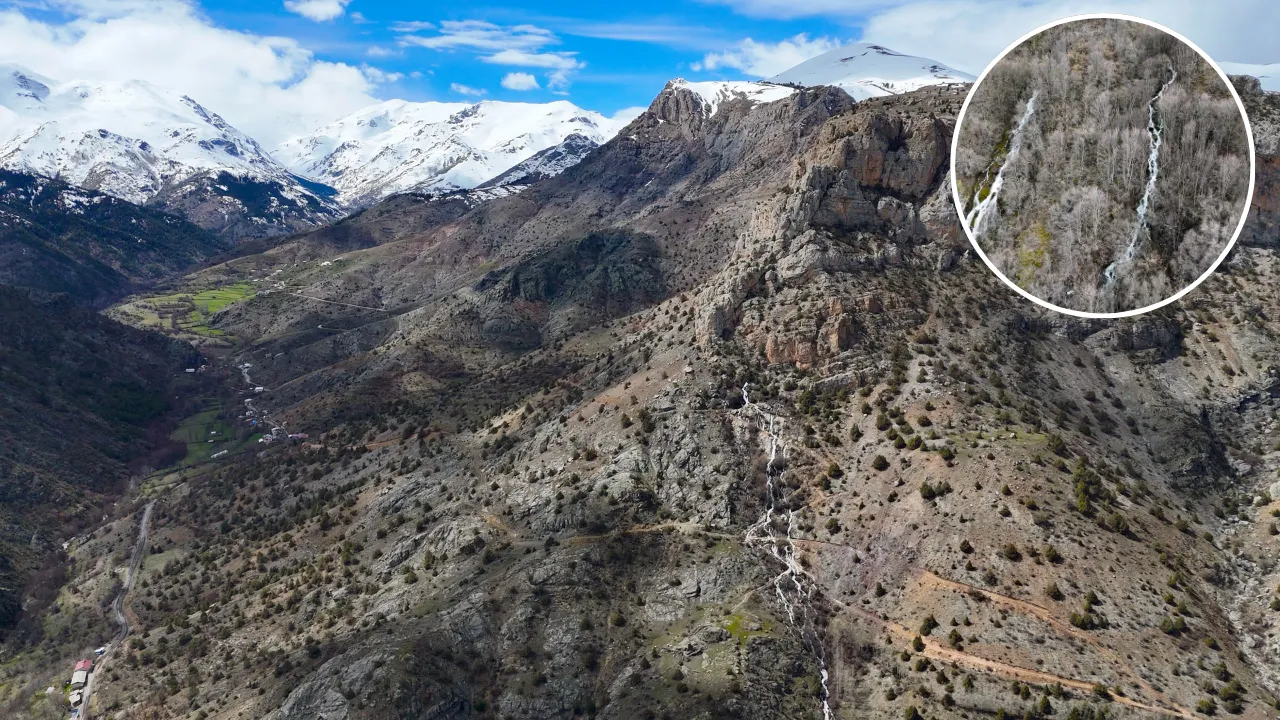 Gümüşhane'nin gizemli su kaynağı: Asırlık patikalar dev şelalelere çıkıyor