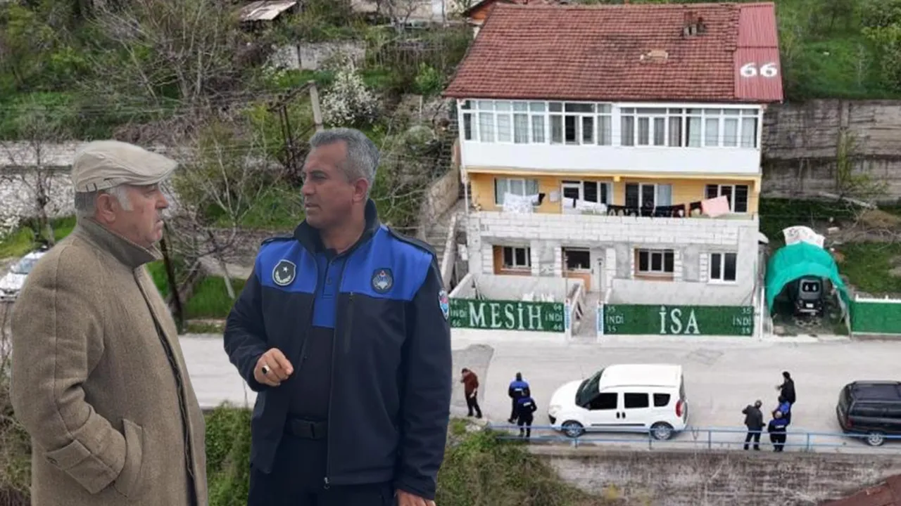 Kendisini ‘mesih’ ilan etti! Evinin duvarlarındaki yazılar ekipleri harekete geçirdi