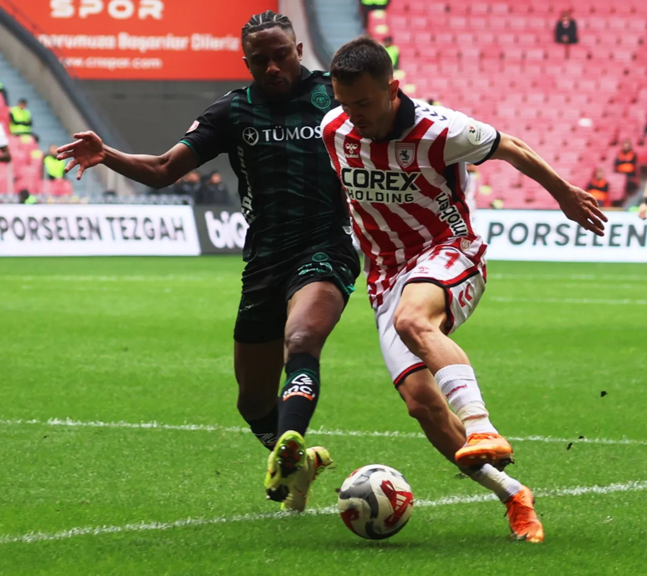 Samsun'da gol düellosunda kazanan çıkmadı