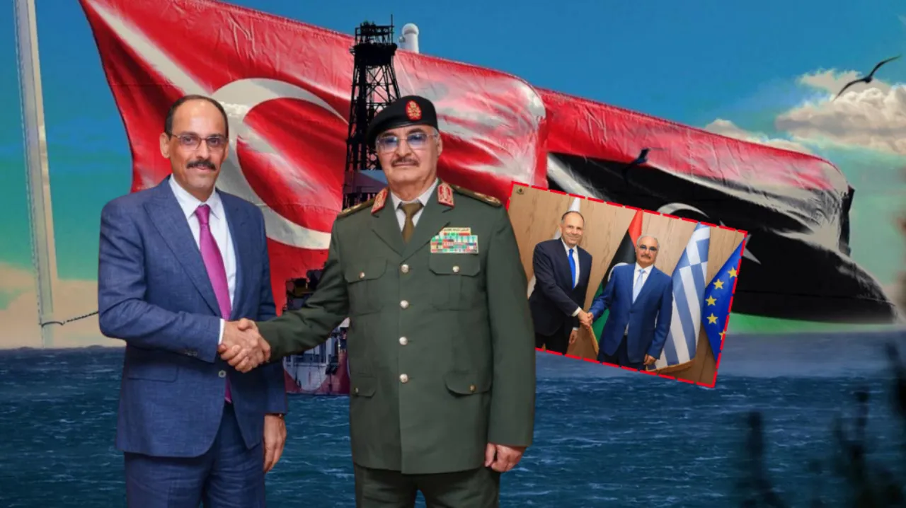 Yunanistan'ın Mavi Vatan kumpası Hafter duvarına çarptı! İngiliz basını 