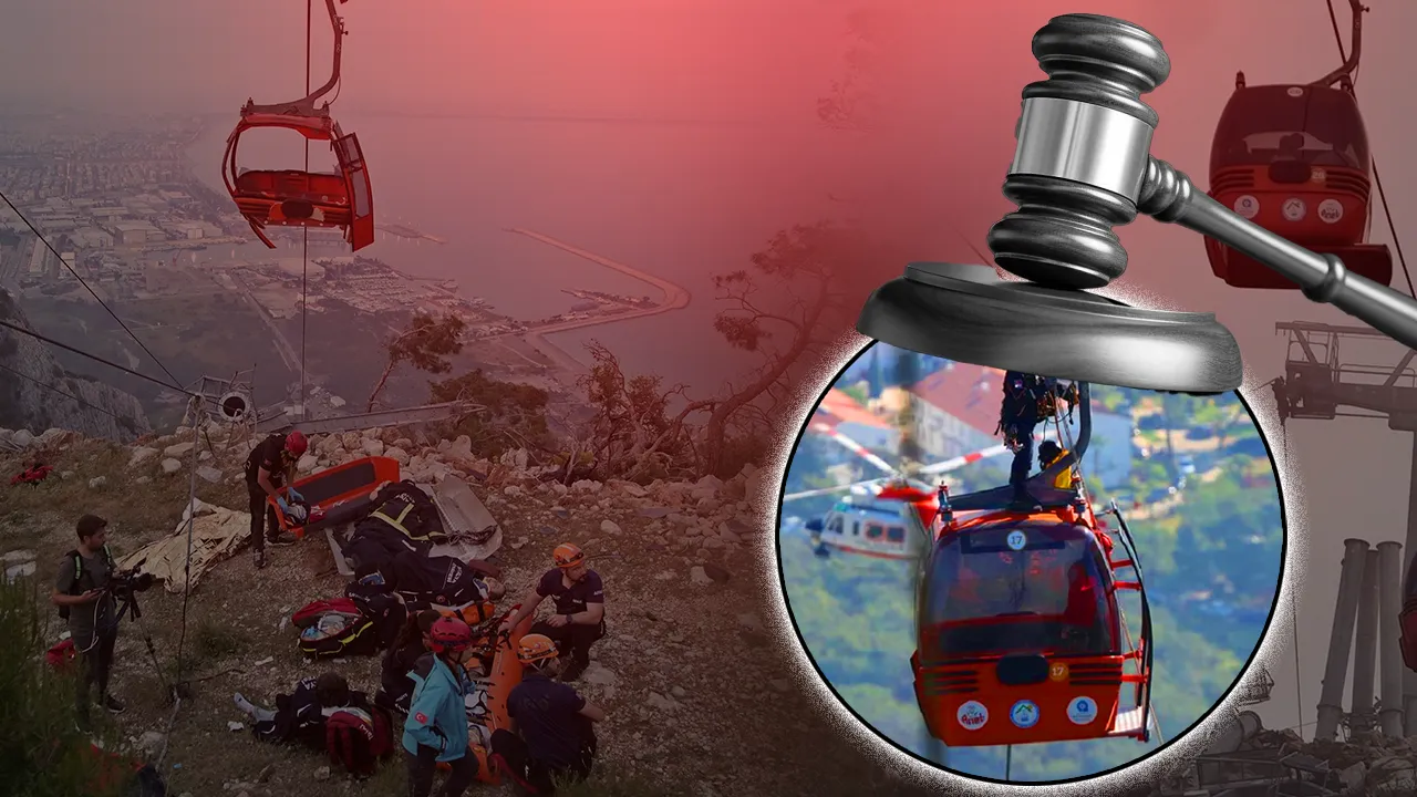 Antalya'daki teleferik faciasında ek bilirkişi raporu! 5 sanık birinci derece sorumlu
