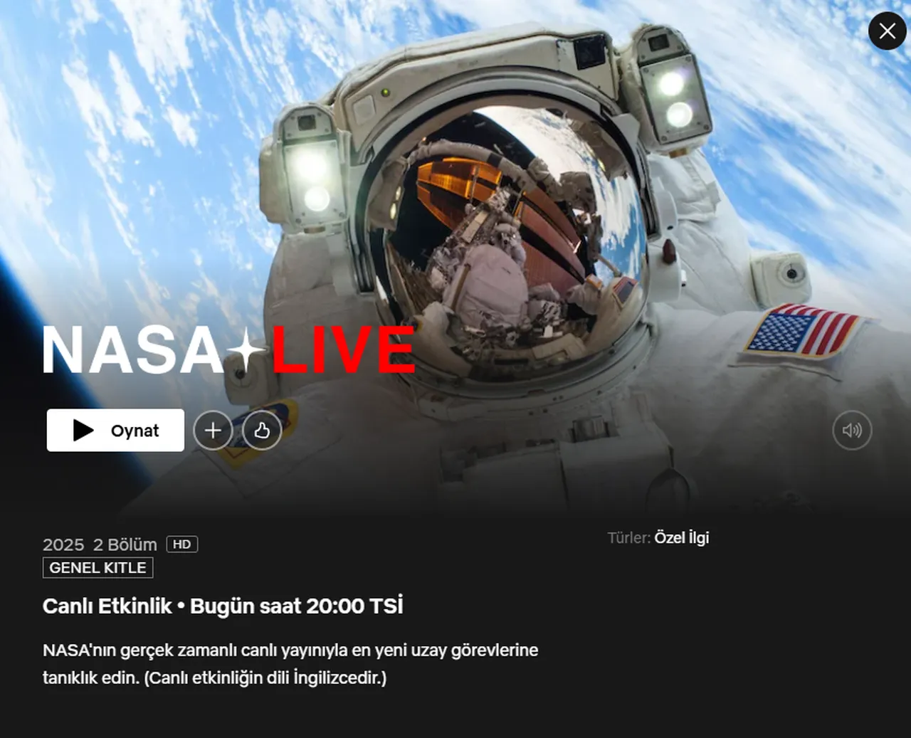 Artemis II ay geçişi canlı nereden izlenir? İşte yayın bilgileri, tarih ve saati