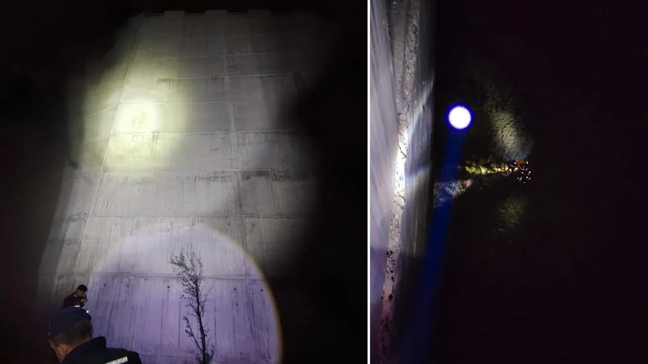 Artvin'de korkunç olay! 70 metrelik duvardan düşen adam öldü