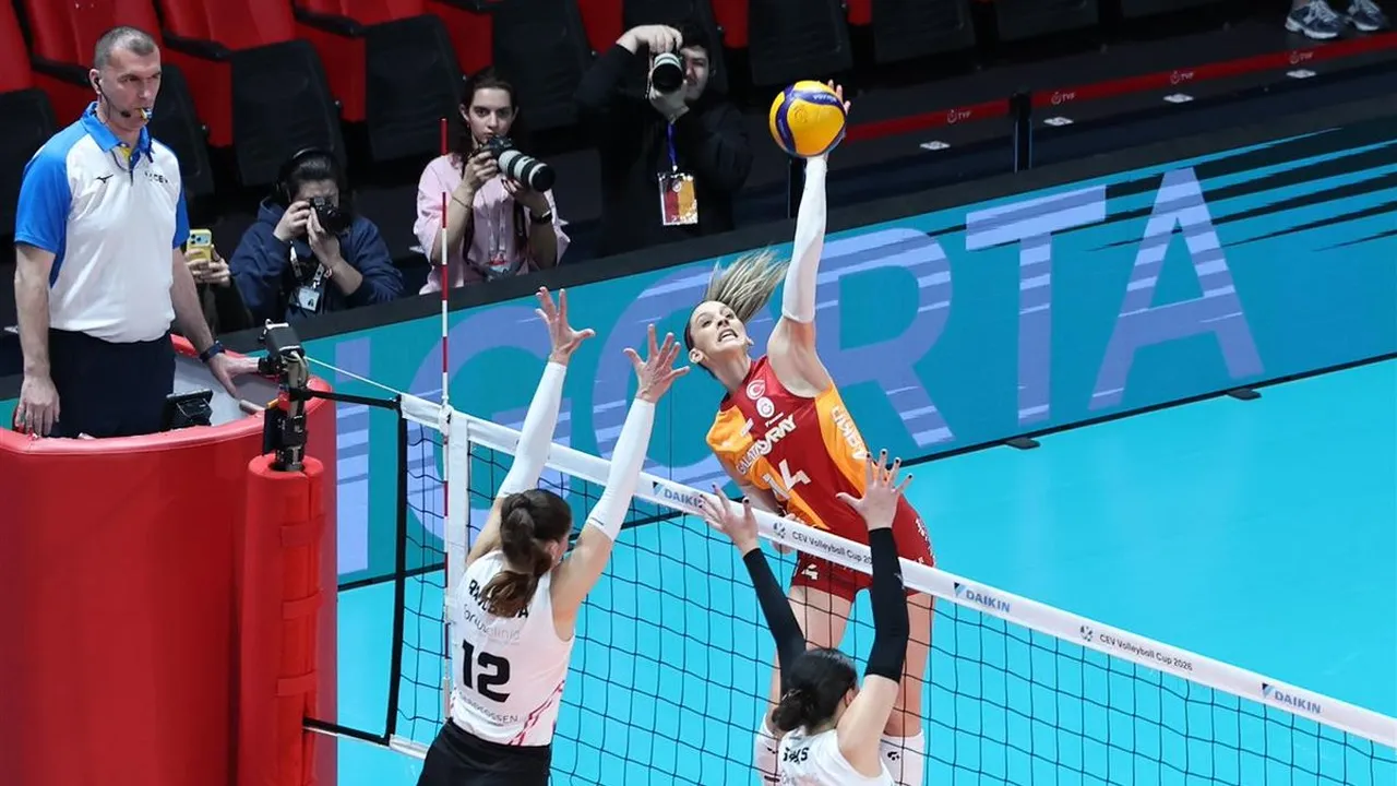 CEV kupası şifresiz canlı yayınlanacak! Galatasaray Daikin-Reale Mutua Fenera maçı hangi kanalda, saat kaçta?