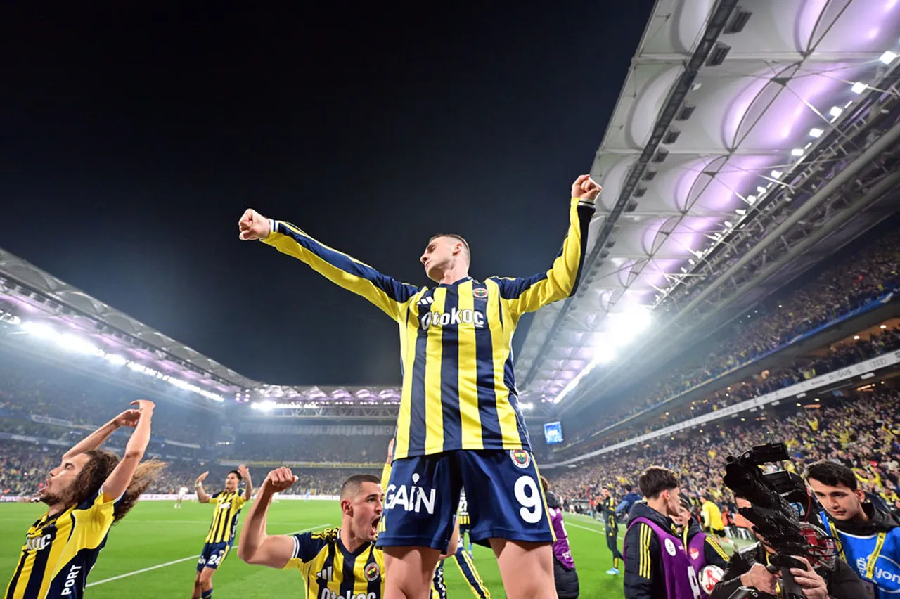 Kerem Aktürkoğlu'nun gol sevinci