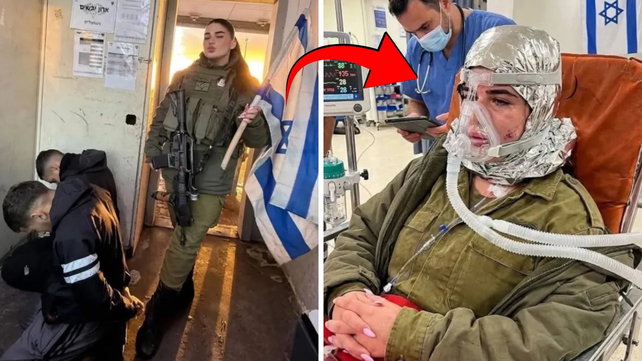 Filistinli esirlerle dalga geçmişti! İsrailli askerin kafası kırıldı: İlahi adalet