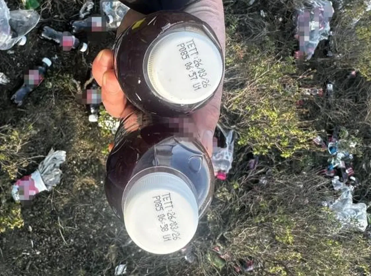 Hepsinin tarihi geçmiş! Yüzlercesini ormanlık alana attılar