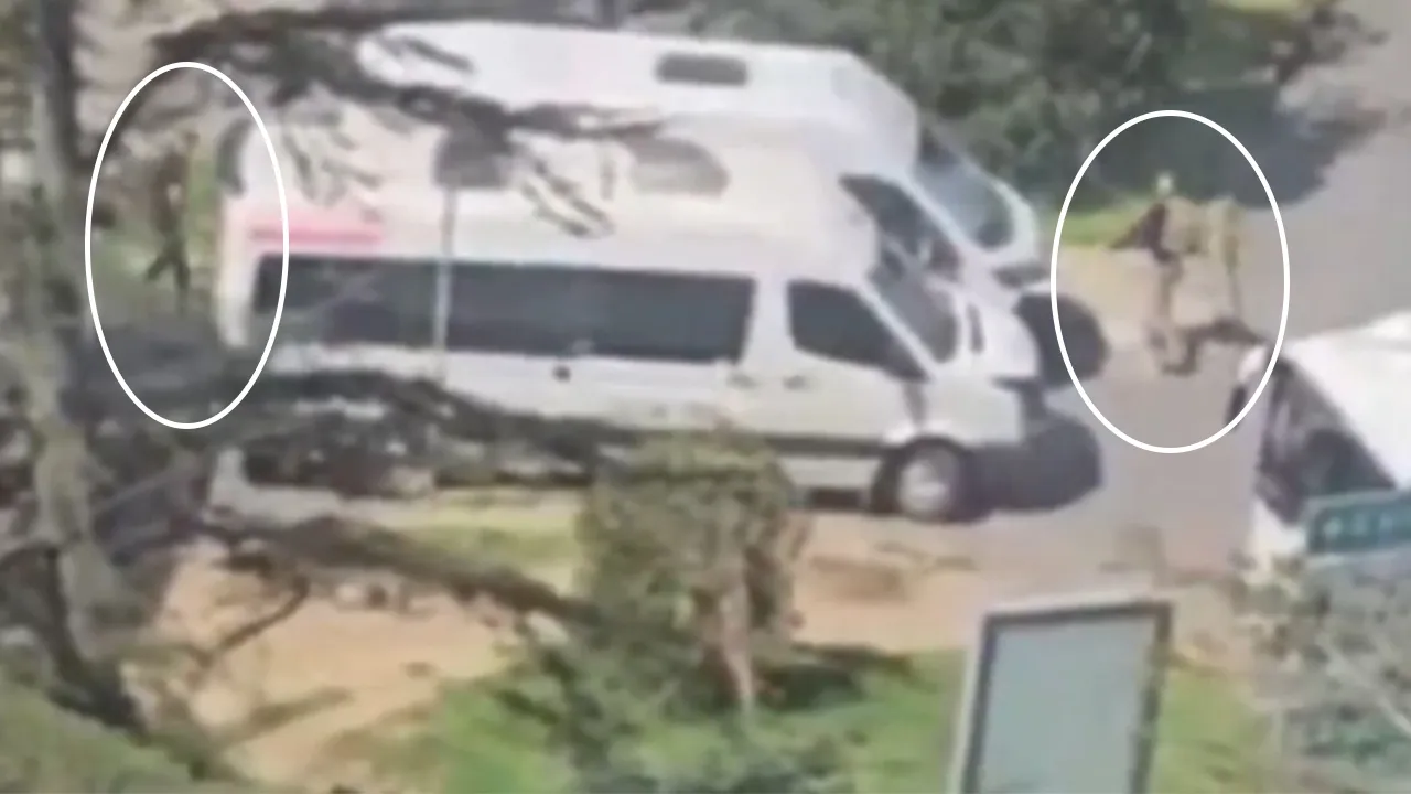 Kahraman polis, teröristi yere yatıp aracın altından vurdu