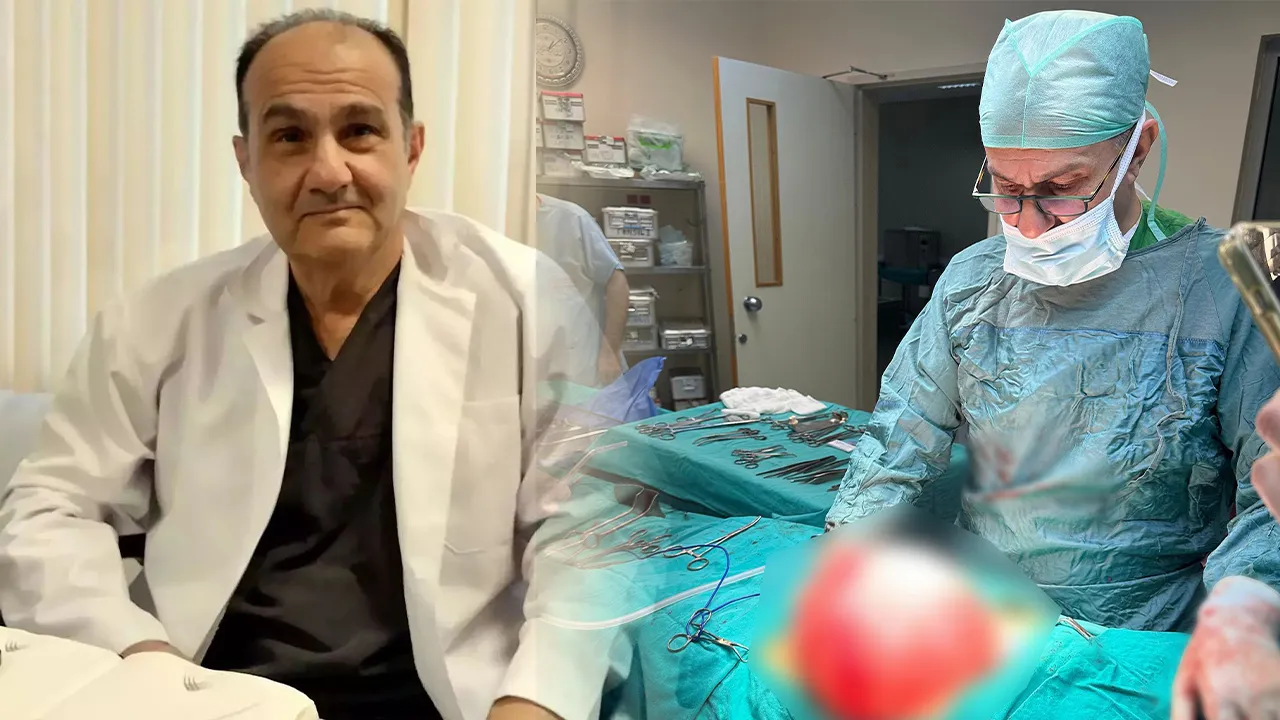 Kilo vermek için 3,5 kilogramlık kist çıkarıldı